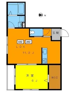 高円寺パレス【1階】の間取り