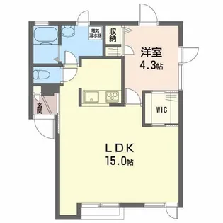 メゾンさくら【2階】の間取り