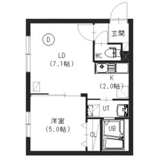 アステールグラン【2階】の間取り