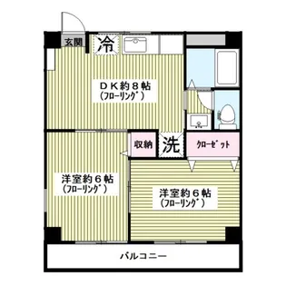 サニーレヂデンス【3階】の間取り