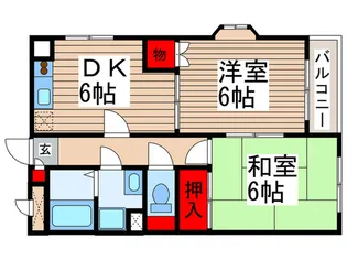 ア-バンセレクト【1階】の間取り