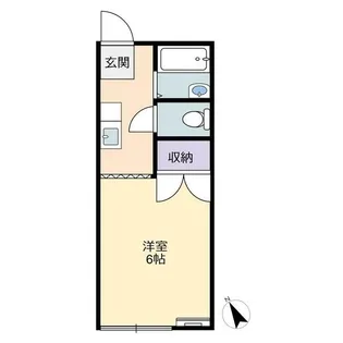 コーポラブリーC【2階】の間取り