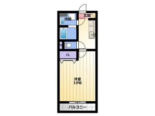 R-シャロウズ【3階】の間取り