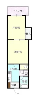ライズビル【3階】の間取り