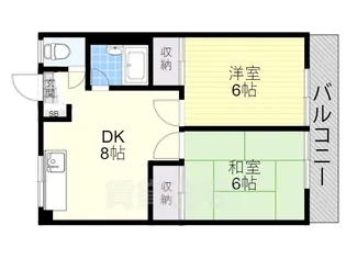 永本マンション【3階】の間取り