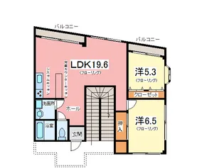 マルコビル木更津【3階】の間取り