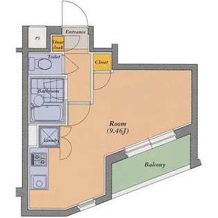 パレ・ホームズ高井戸II【3階】の間取り