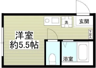 ヒルズ白幡仲町2【1階】の間取り