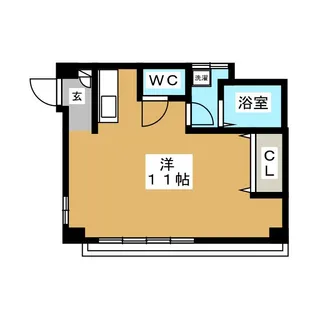 あかさかマンション【4階】の間取り
