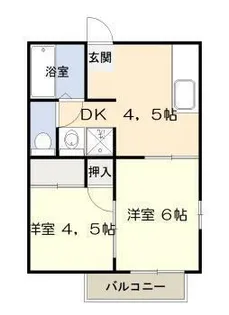 パレスT【2階】の間取り