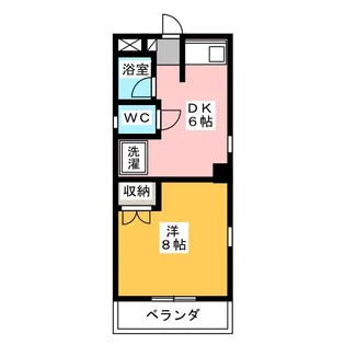 HILLLOCK167【1階】の間取り