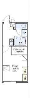レオパレスコンフォート【1階】の間取り