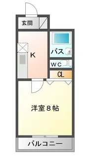 タイガー森本【3階】の間取り