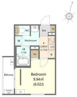 SENTOgardenI【2階】の間取り