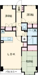 厚木・コアラマンション【2階】の間取り