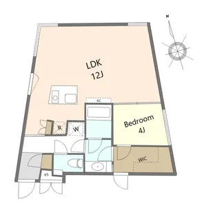 カペラビル【5階】の間取り