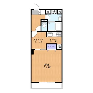 グランドゥール【1階】の間取り