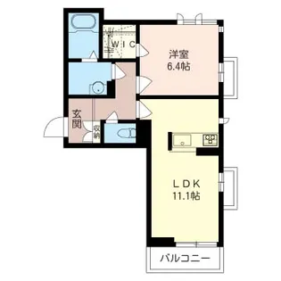 ウインドヒル【3階】の間取り