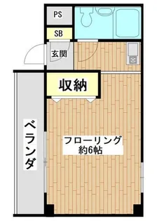 日神パレス西台第二【3階】の間取り