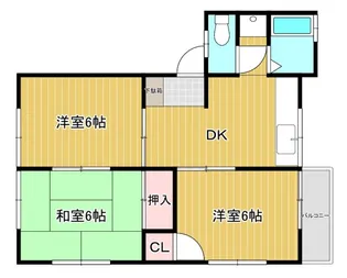 メゾンはすわ3【2階】の間取り
