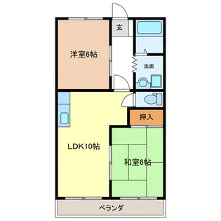 メゾン静【4階】の間取り