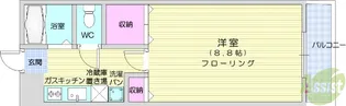 アーバンハイツ柏木【7階】の間取り