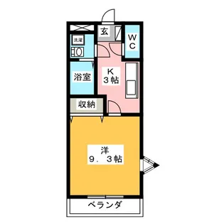 チムニーハウス【1階】の間取り