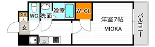 サムティ天王寺EAST【5階】の間取り