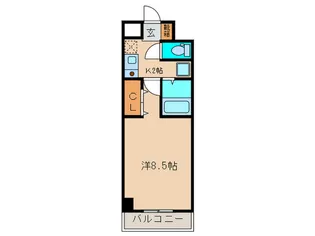 PROUDIA岡崎【6階】の間取り