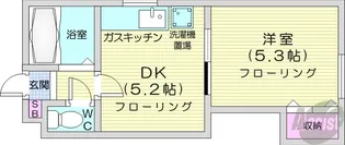 サンシャイン麻生【4階】の間取り