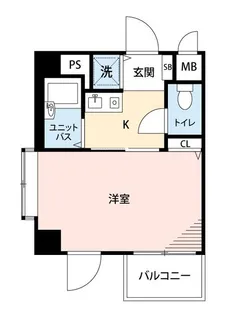 マイナビSTAYミライエ西小山ステーションフロント(アイディ西小山)【2階】の間取り