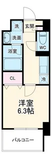 HONUAKALA YOKOHAMA【4階】の間取り