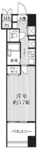 HF南麻布レジデンス【8階】の間取り