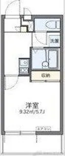 レオパレスアトレ【4階】の間取り