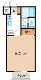 エコガーデン三条 A【1階】の間取り
