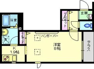 CHIBA ANNEX【1階】の間取り
