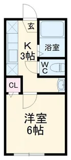 ランス五香【2階】の間取り