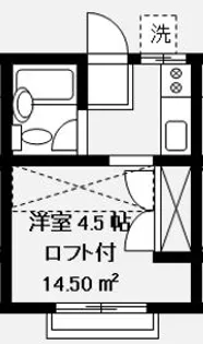 シャイン酒々井【2階】の間取り