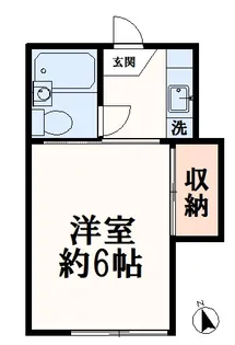 マルエスコーポ【2階】の間取り