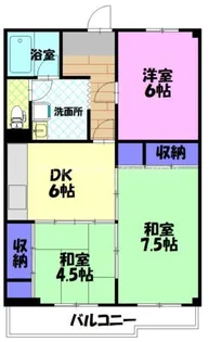 カーサ・エルドラード【2階】の間取り