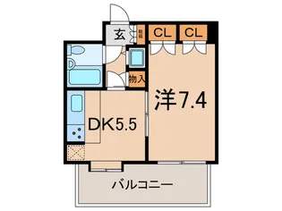 藤和西蒲田コープ【5階】の間取り