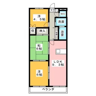 M・エターナル【1階】の間取り