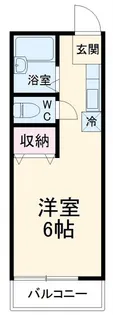 坂の上ハイツ【2階】の間取り