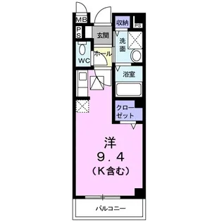 コモド・ヴィーア【1階】の間取り
