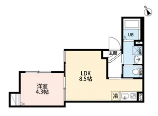 robot home 大塚【2階】の間取り
