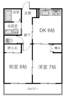 マノワール【2階】の間取り