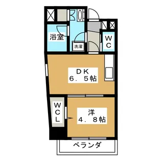 カーサデェソレアード【8階】の間取り