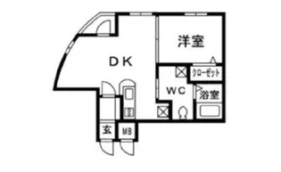 プリヴェラヴィ白金【2階】の間取り