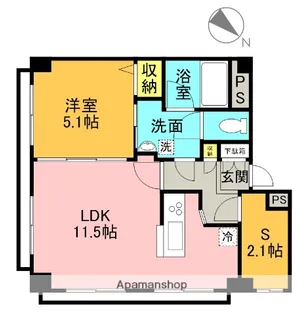 林第一ビル【3階】の間取り