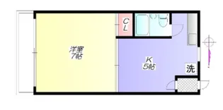 ガーデン杉並【1階】の間取り